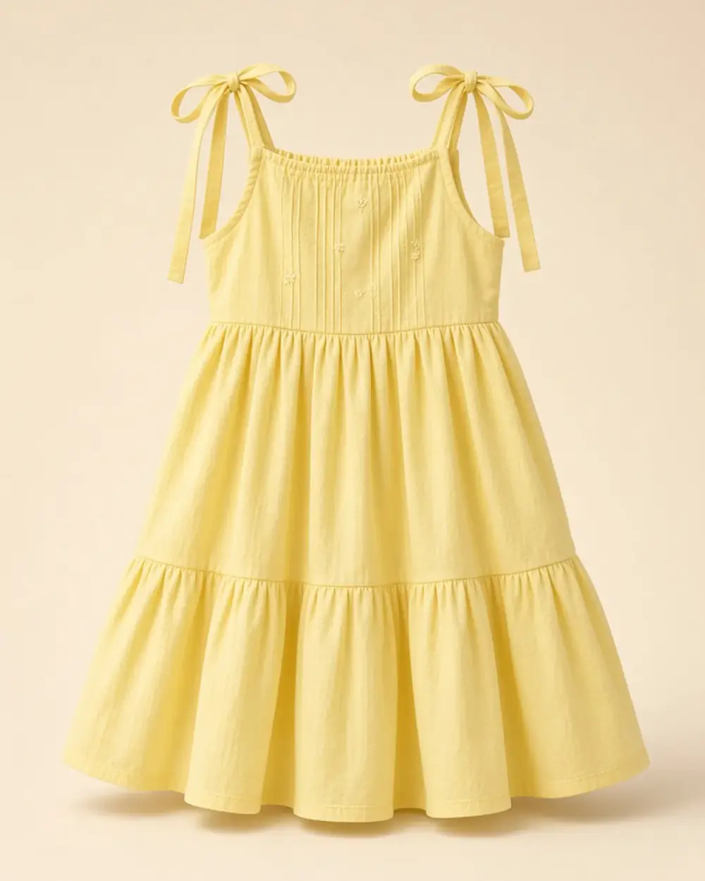 Yellow Daisy Field Sundress