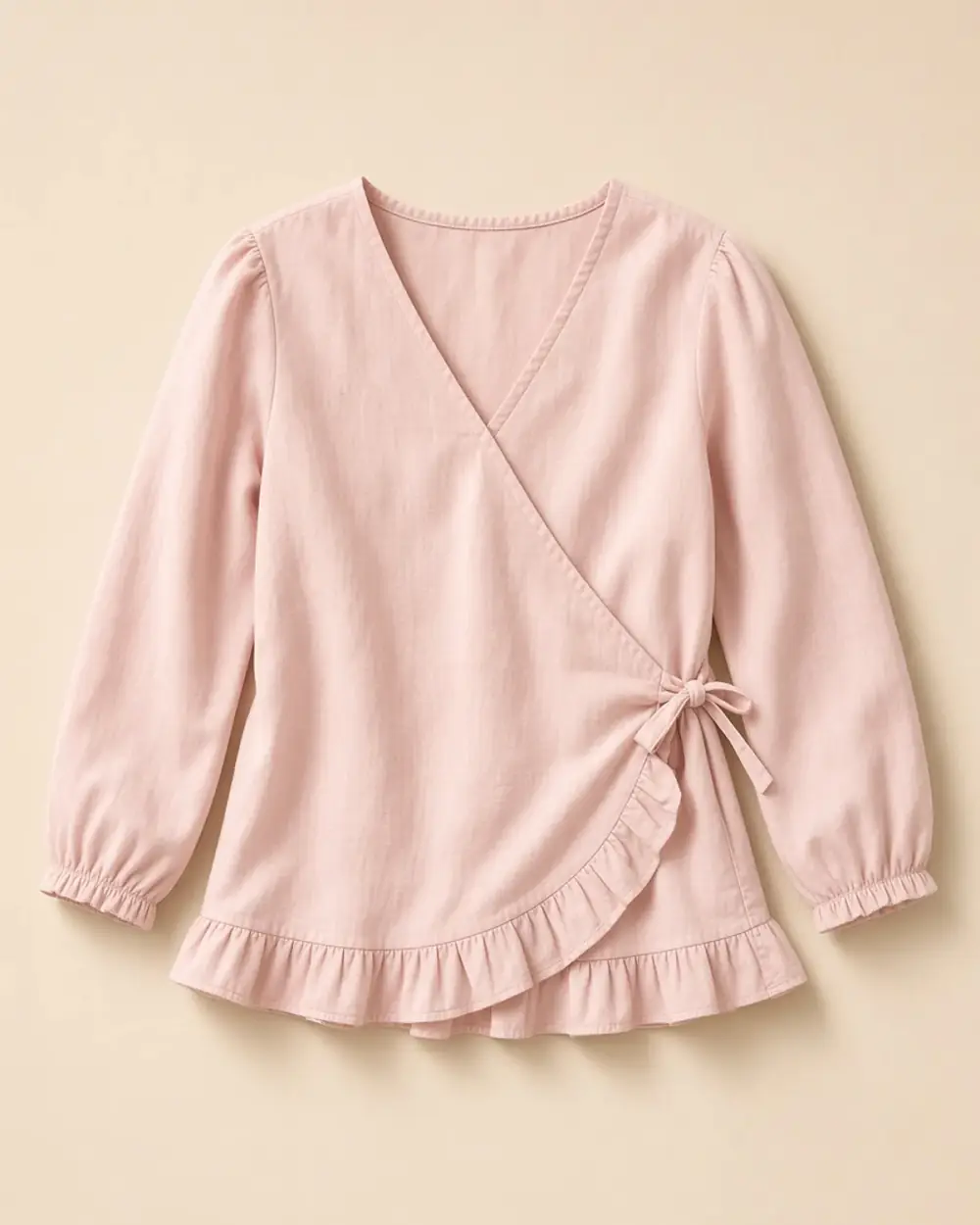 Petal Wrap Top